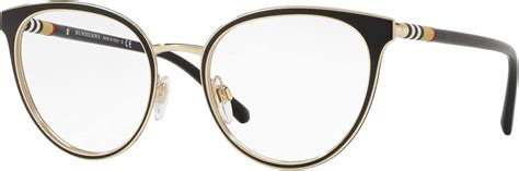 burberry 1324 eyeglasses|Burberry Women's BE1324 Eyeglasses, Black/Light Gold, 52/19/140.